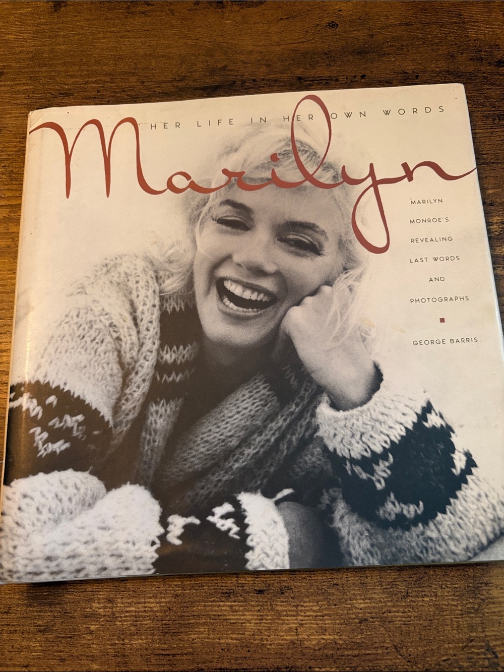 1995 Marilyn Her Life in Her Own Words George Barris First Edition Hardcover